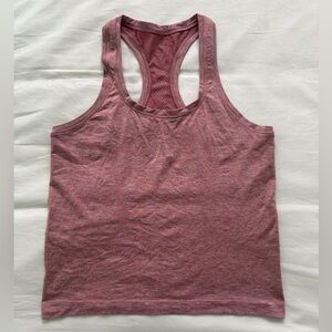 Cropped Lululemon swiftly tank